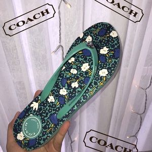 Authentic Coach sandals